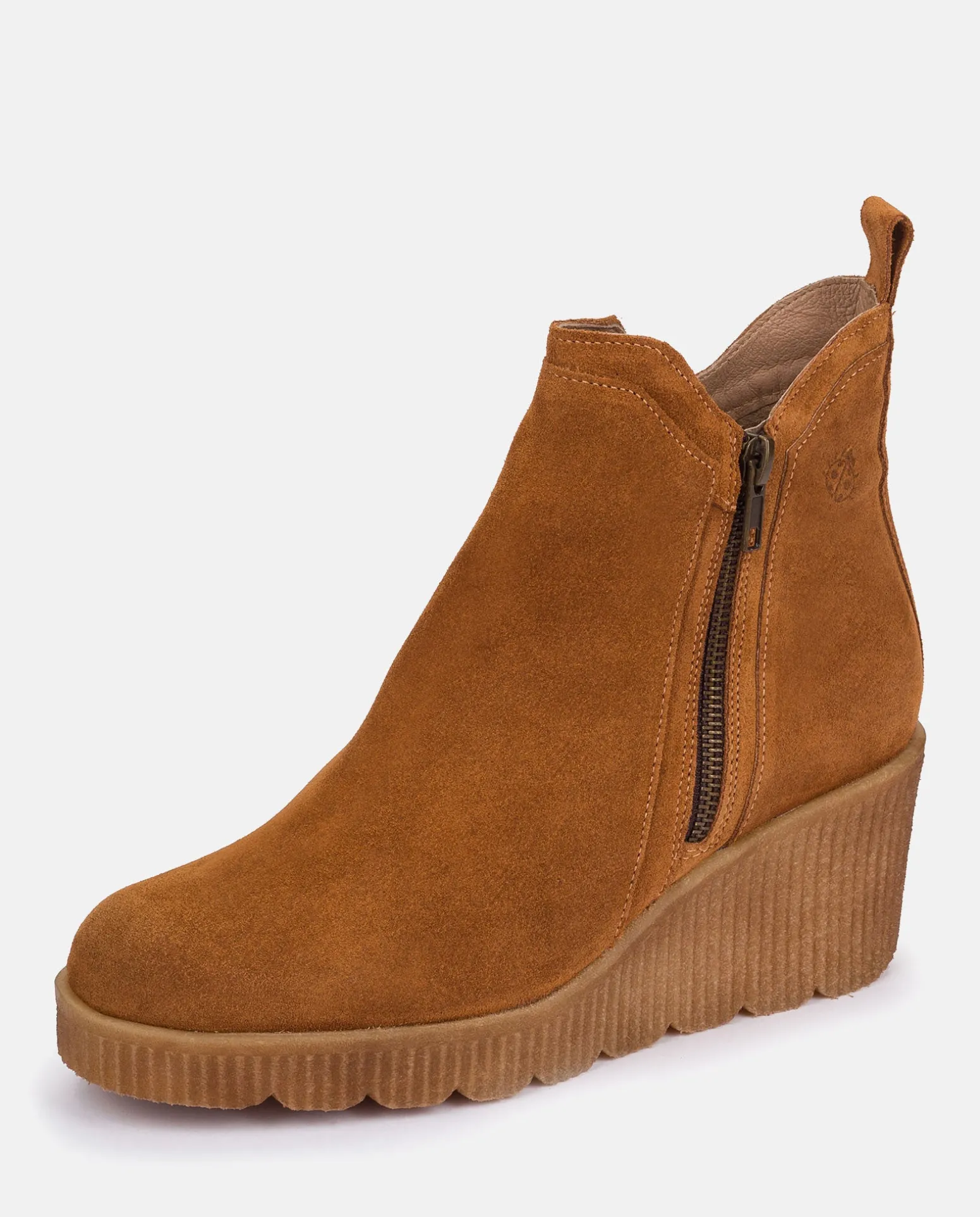 Wedge Booty MADONA-002 Leather