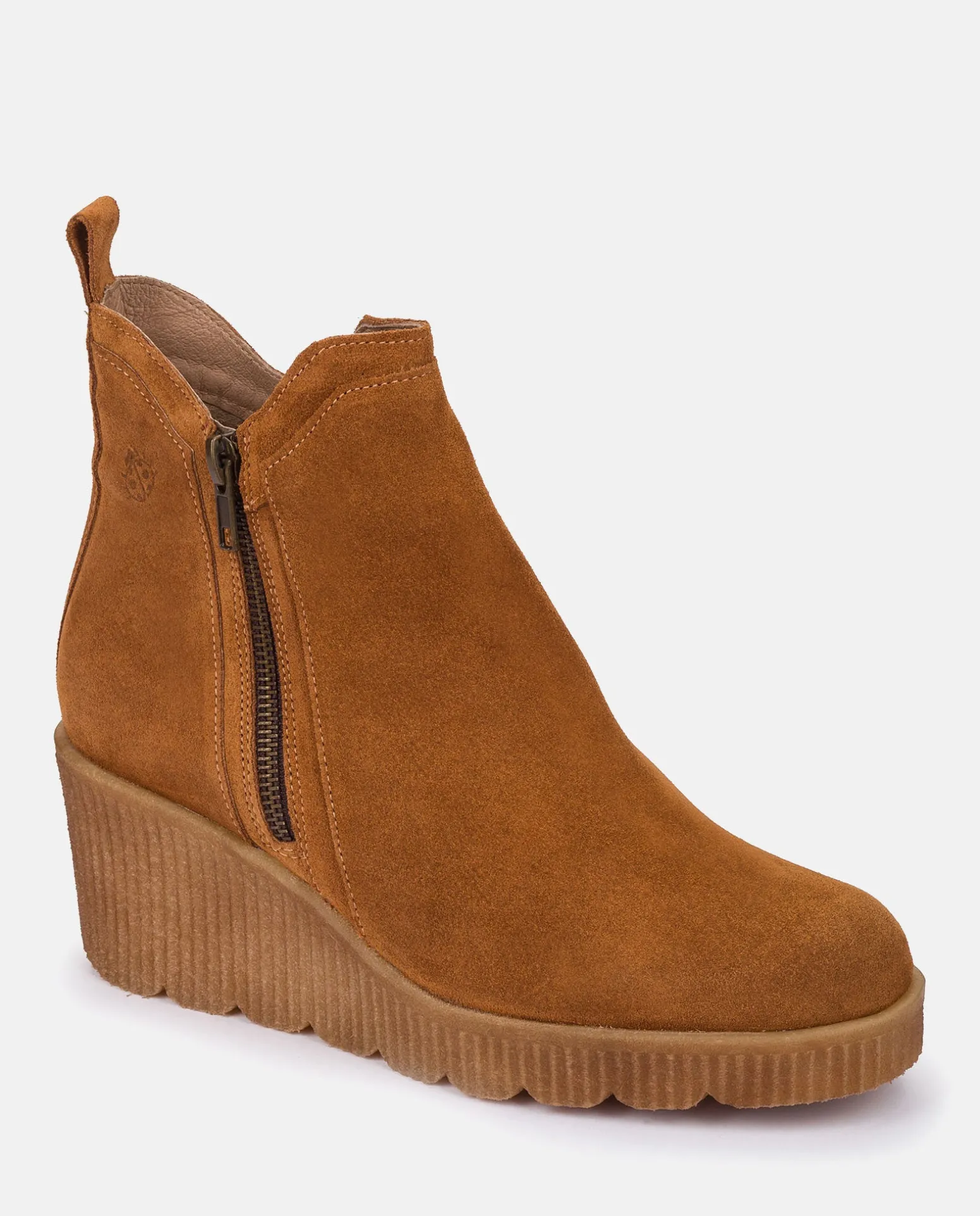 Wedge Booty MADONA-002 Leather