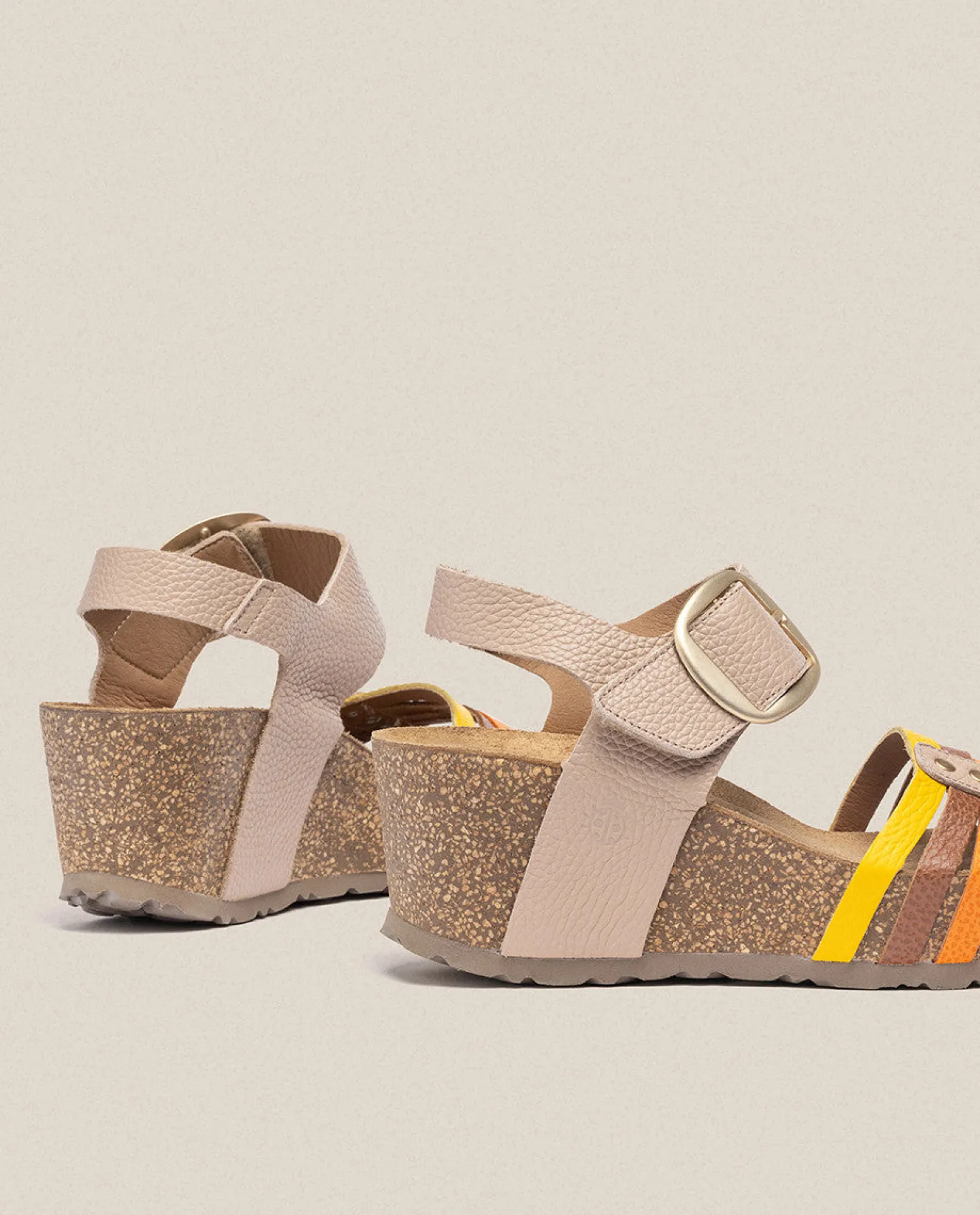 Wedge Sandal BARI 304 Beige