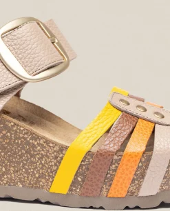 Wedge Sandal BARI 304 Beige