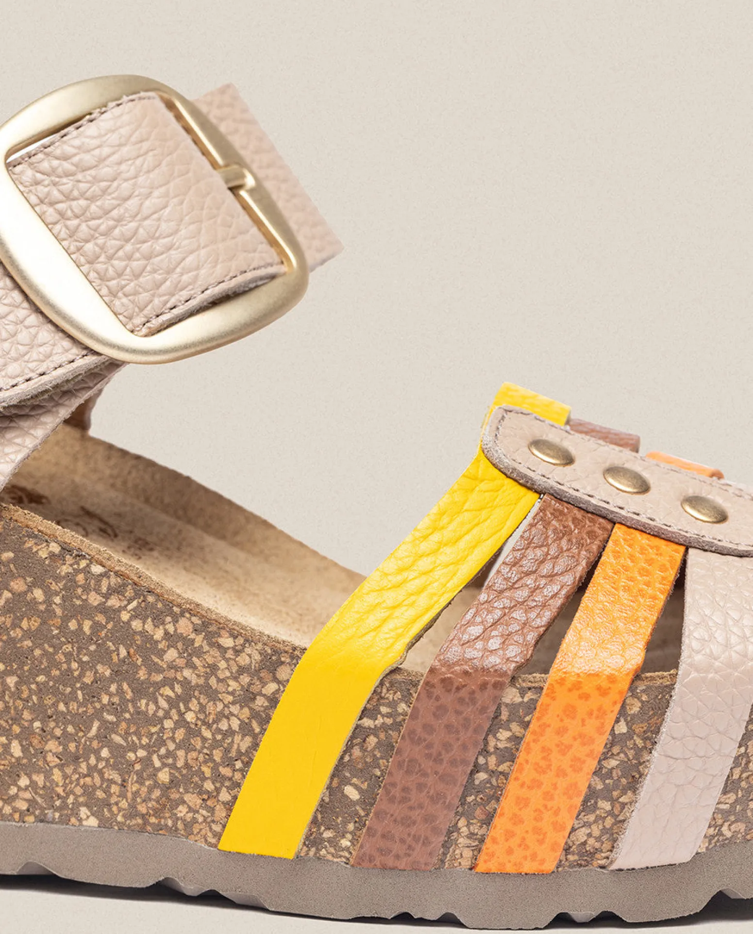 Wedge Sandal BARI 304 Beige
