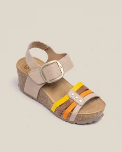Wedge Sandal BARI 304 Beige