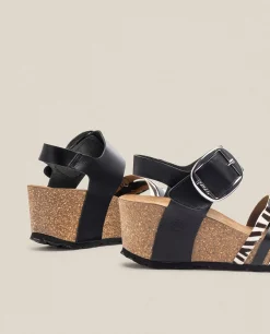 Wedge Sandal BARI 304 Black