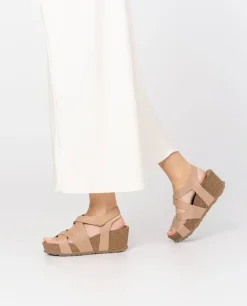 Wedge Sandal BARI-303 Beige