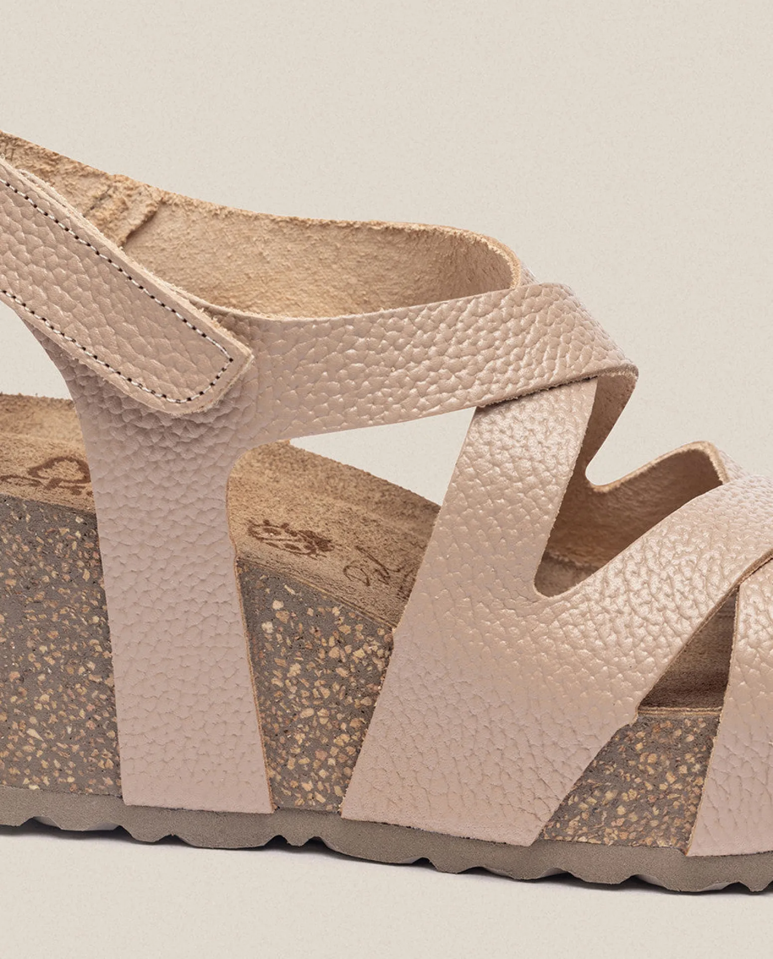 Wedge Sandal BARI-303 Beige