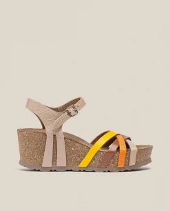 Wedge Sandal BARI-302 Beige