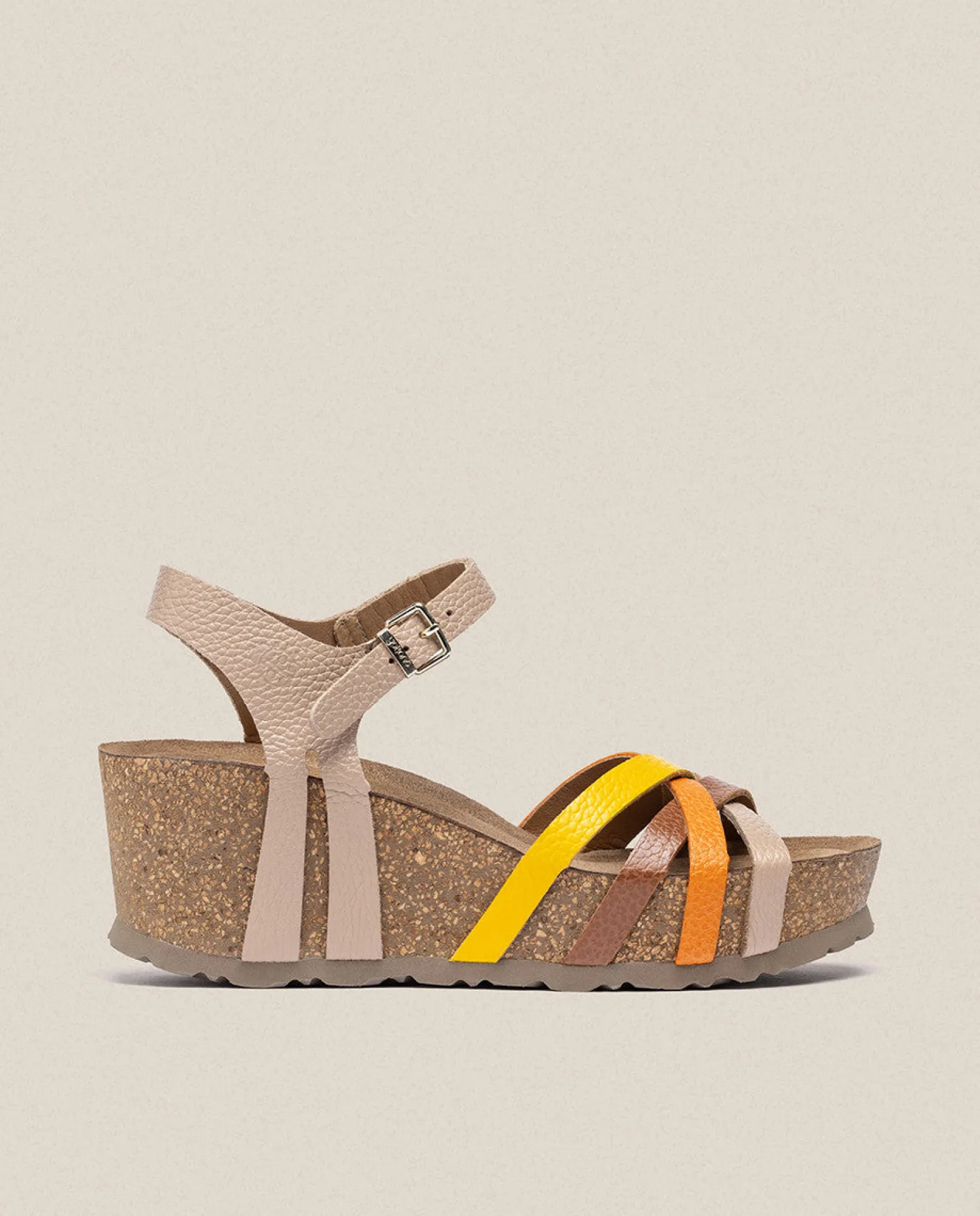 Wedge Sandal BARI-302 Beige