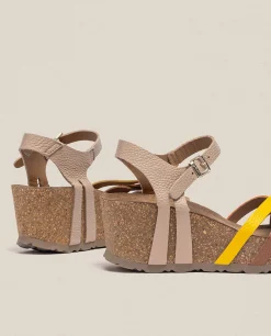 Wedge Sandal BARI-302 Beige
