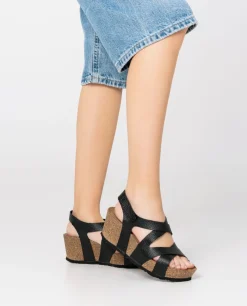 Wedge Sandal BARI-303 Black