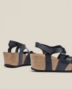Wedge Sandal BARI-303 Black