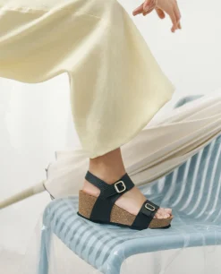 Wedge Sandal BARI-301 Black