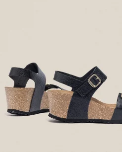 Wedge Sandal BARI-301 Black