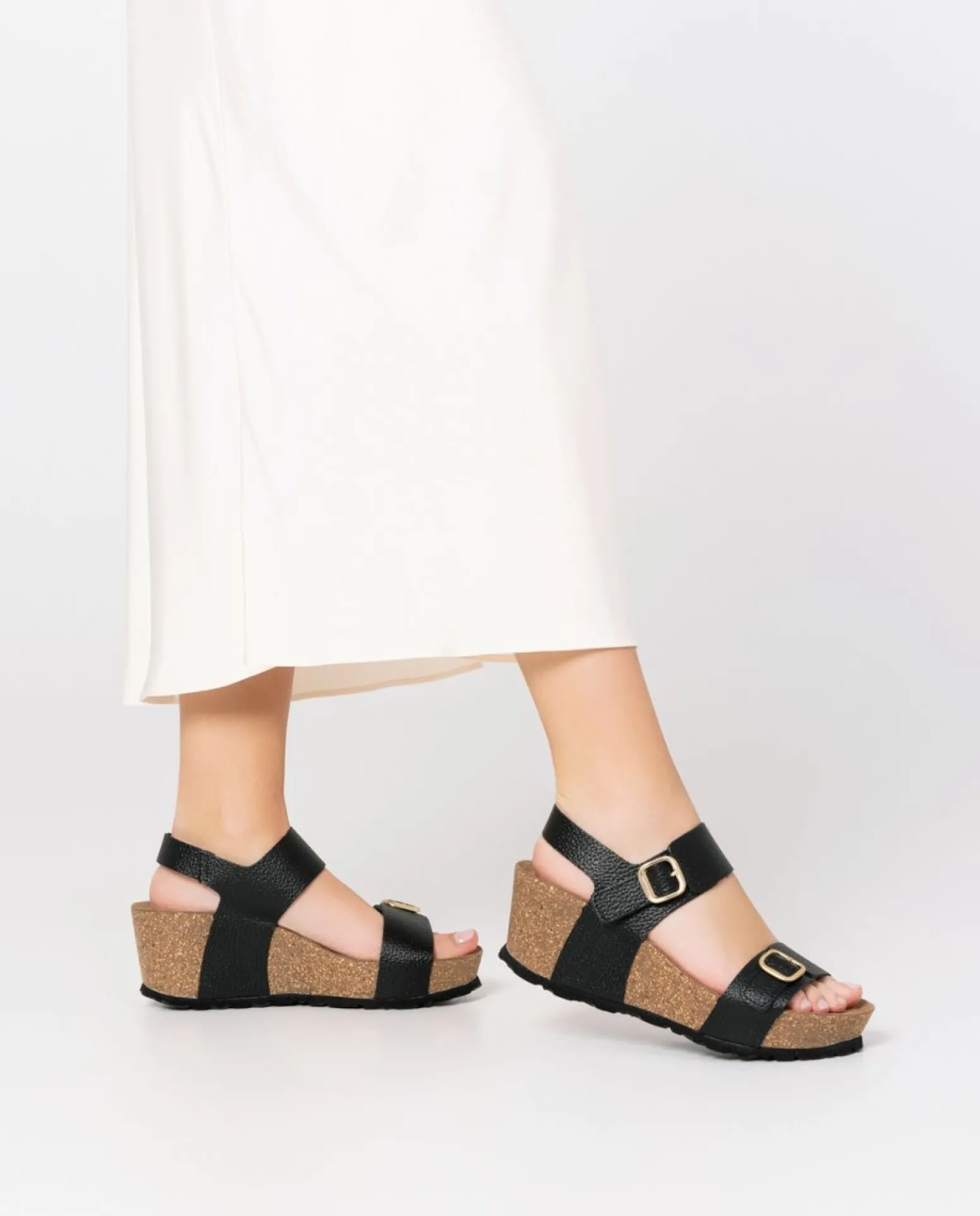 Wedge Sandal BARI-301 Black