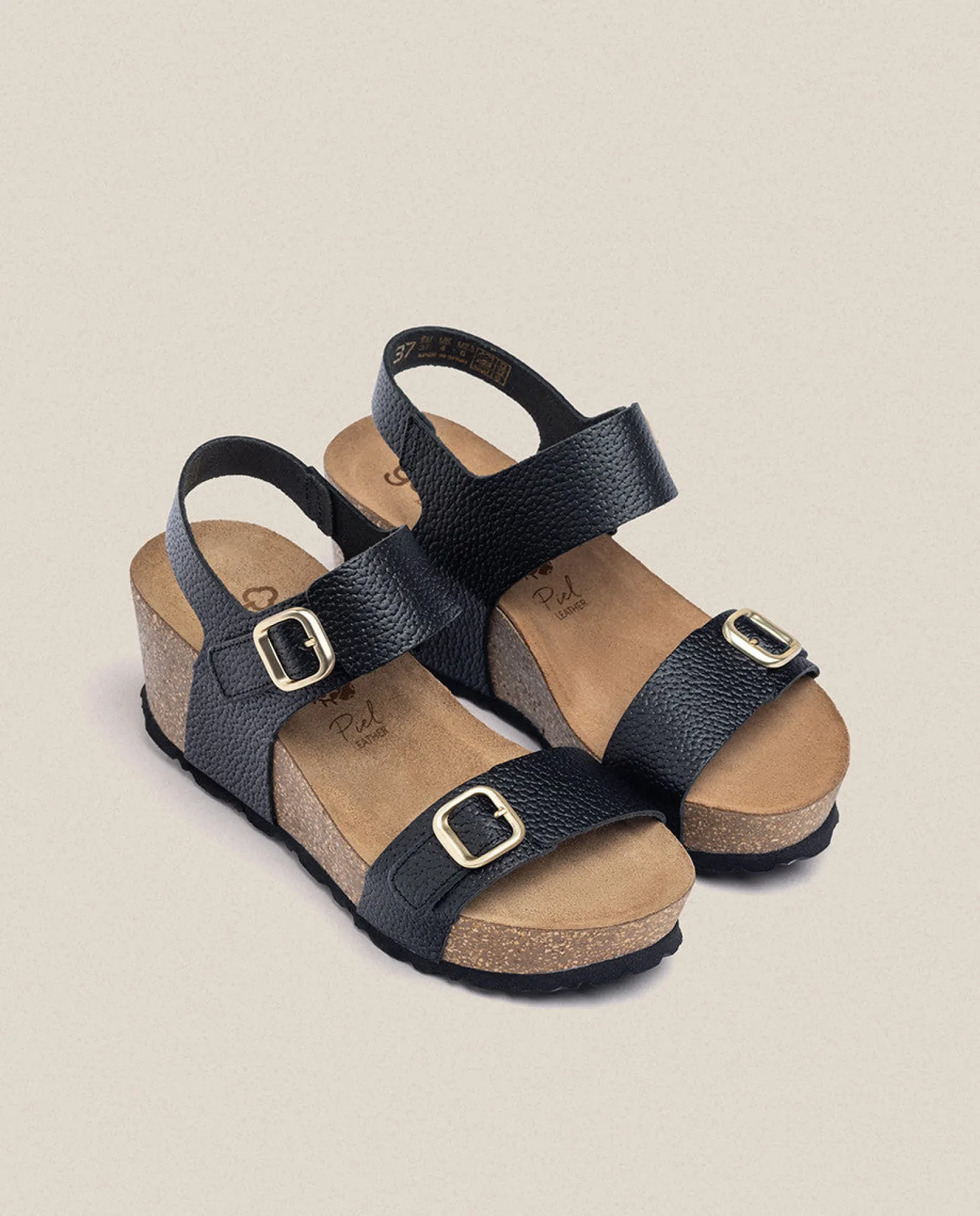 Wedge Sandal BARI-301 Black