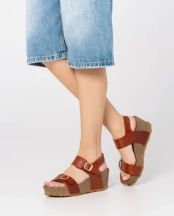 Wedge Sandal BARI-301 Brown