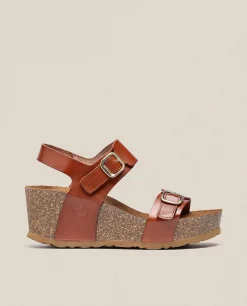 Wedge Sandal BARI-301 Brown