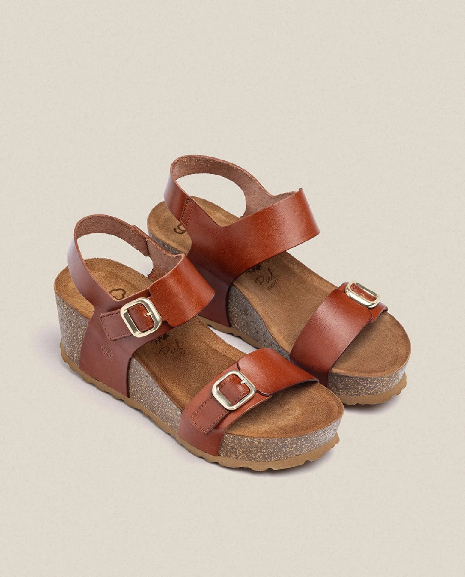Wedge Sandal BARI-301 Brown
