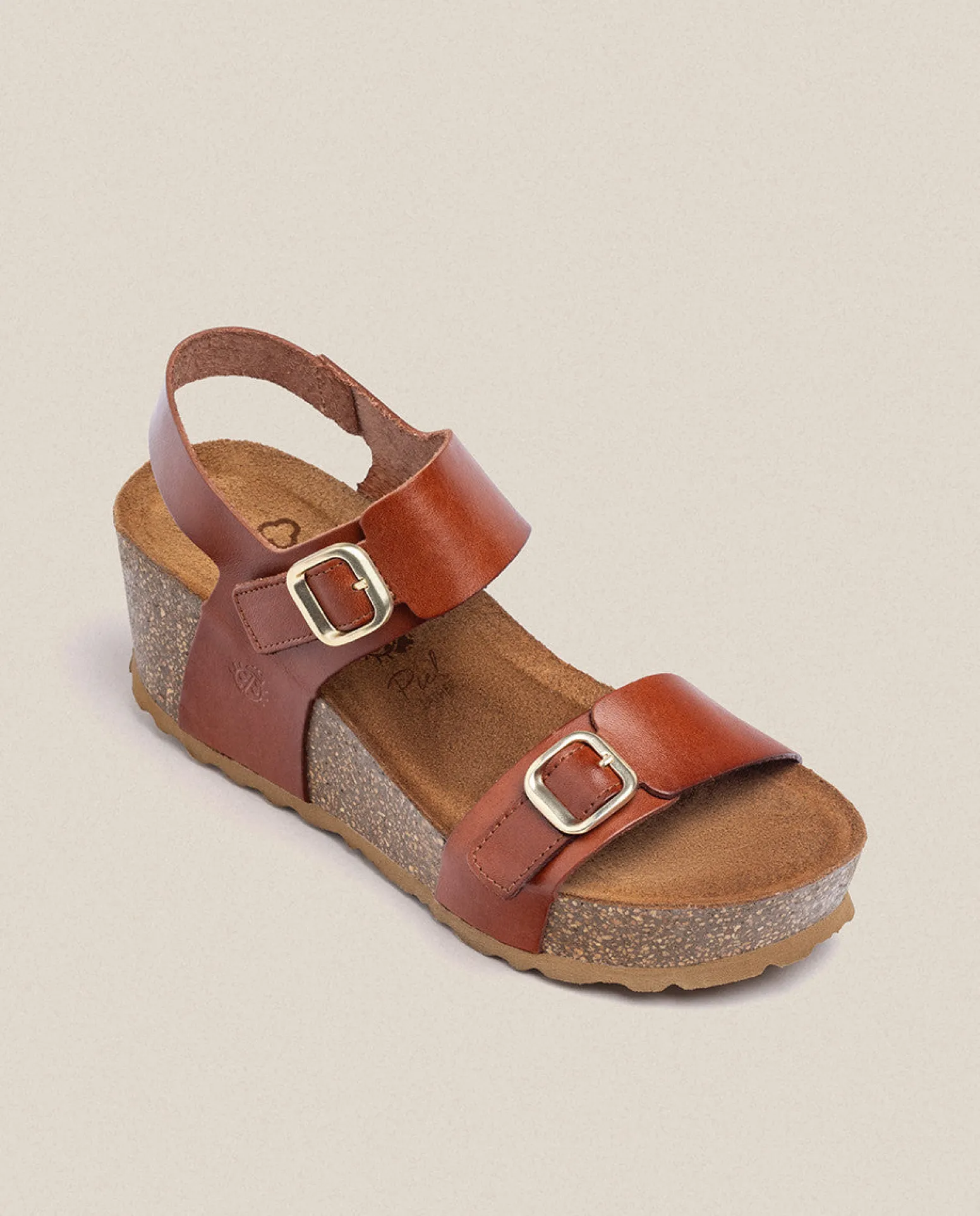 Wedge Sandal BARI-301 Brown