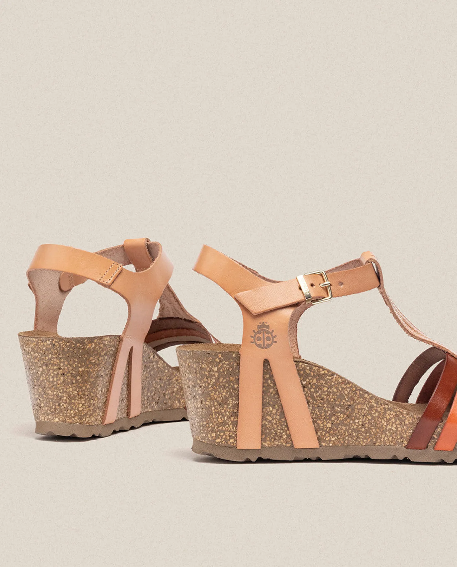 Wedge Sandal CADIZ-301 Beige
