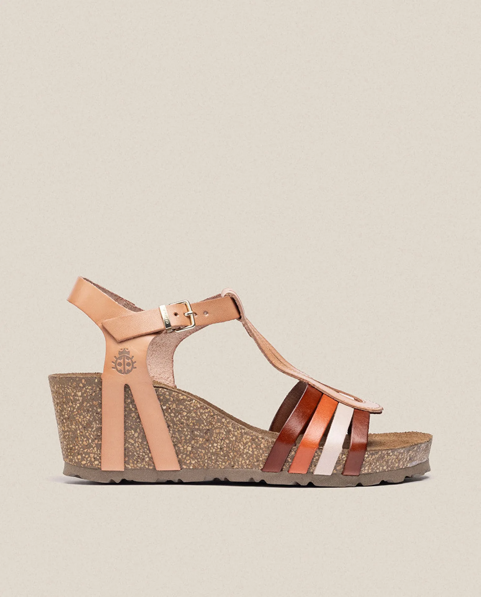 Wedge Sandal CADIZ-301 Beige