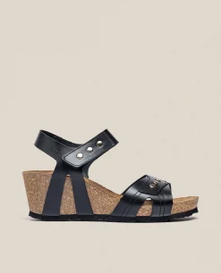 Wedge Sandal CADIZ-303 Black