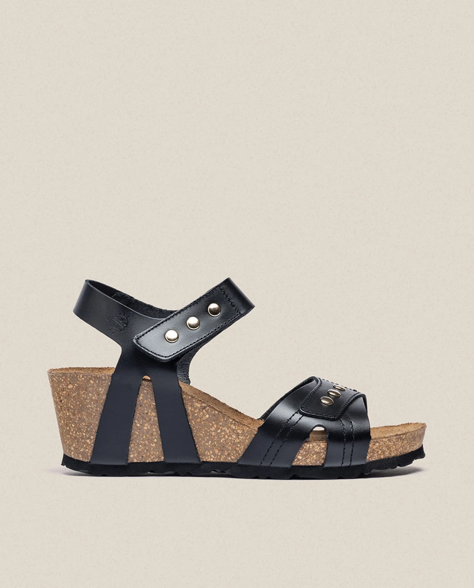 Wedge Sandal CADIZ-303 Black