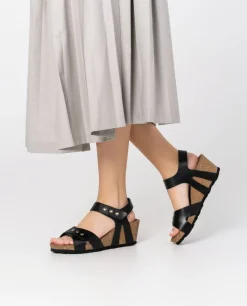 Wedge Sandal CADIZ-303 Black