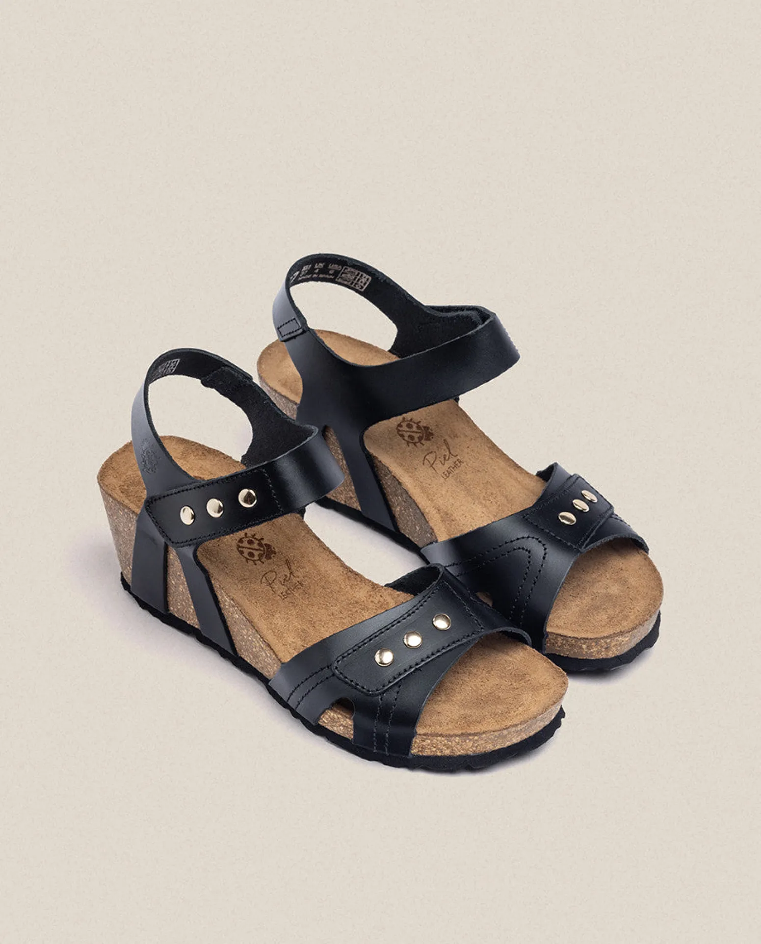 Wedge Sandal CADIZ-303 Black