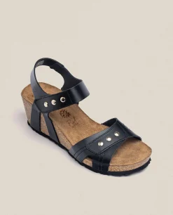 Wedge Sandal CADIZ-303 Black