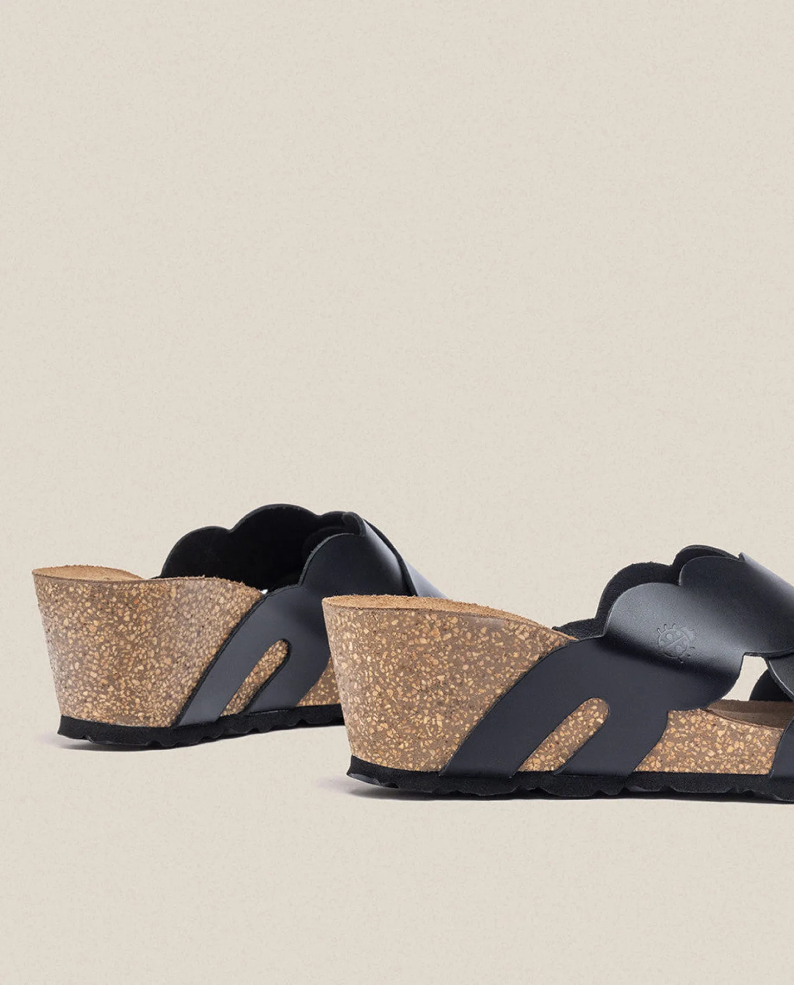 Wedge Sandal CADIZ-300 Black