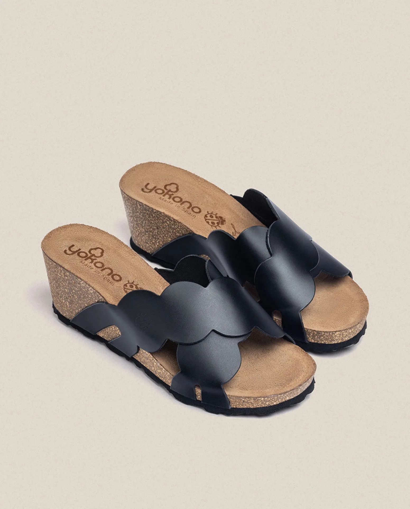 Wedge Sandal CADIZ-300 Black