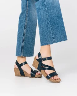 Wedge Sandal CADIZ-302 Blue