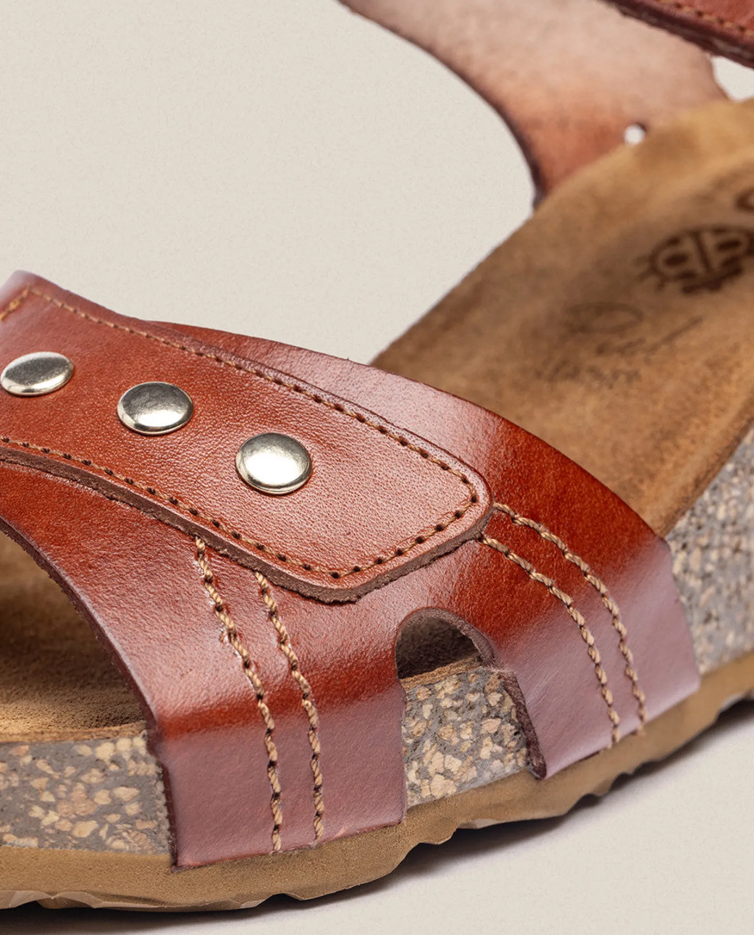 Wedge Sandal CADIZ-303 Brown