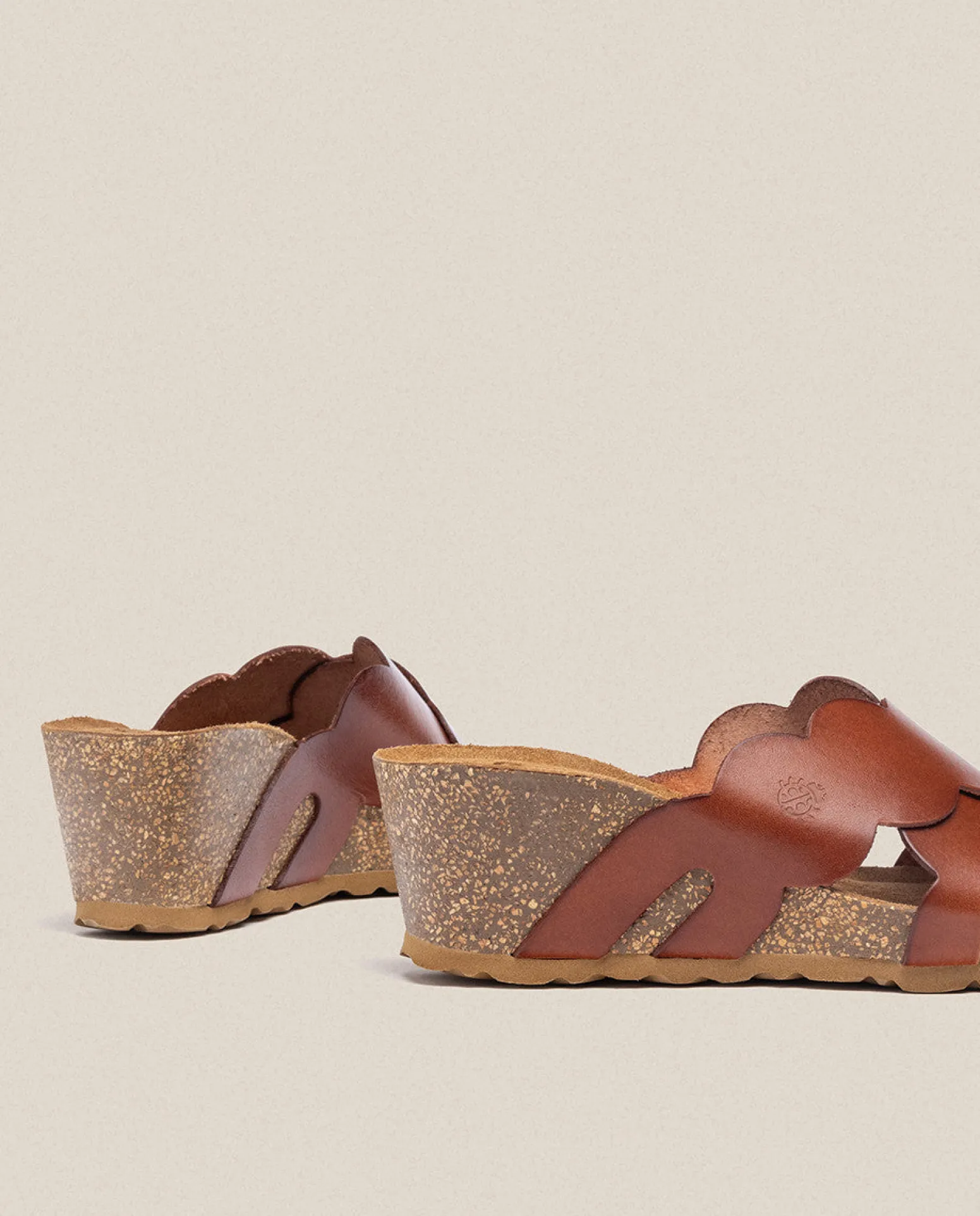 Wedge Sandal CADIZ-300 Brown