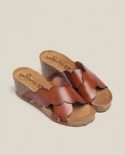 Wedge Sandal CADIZ-300 Brown