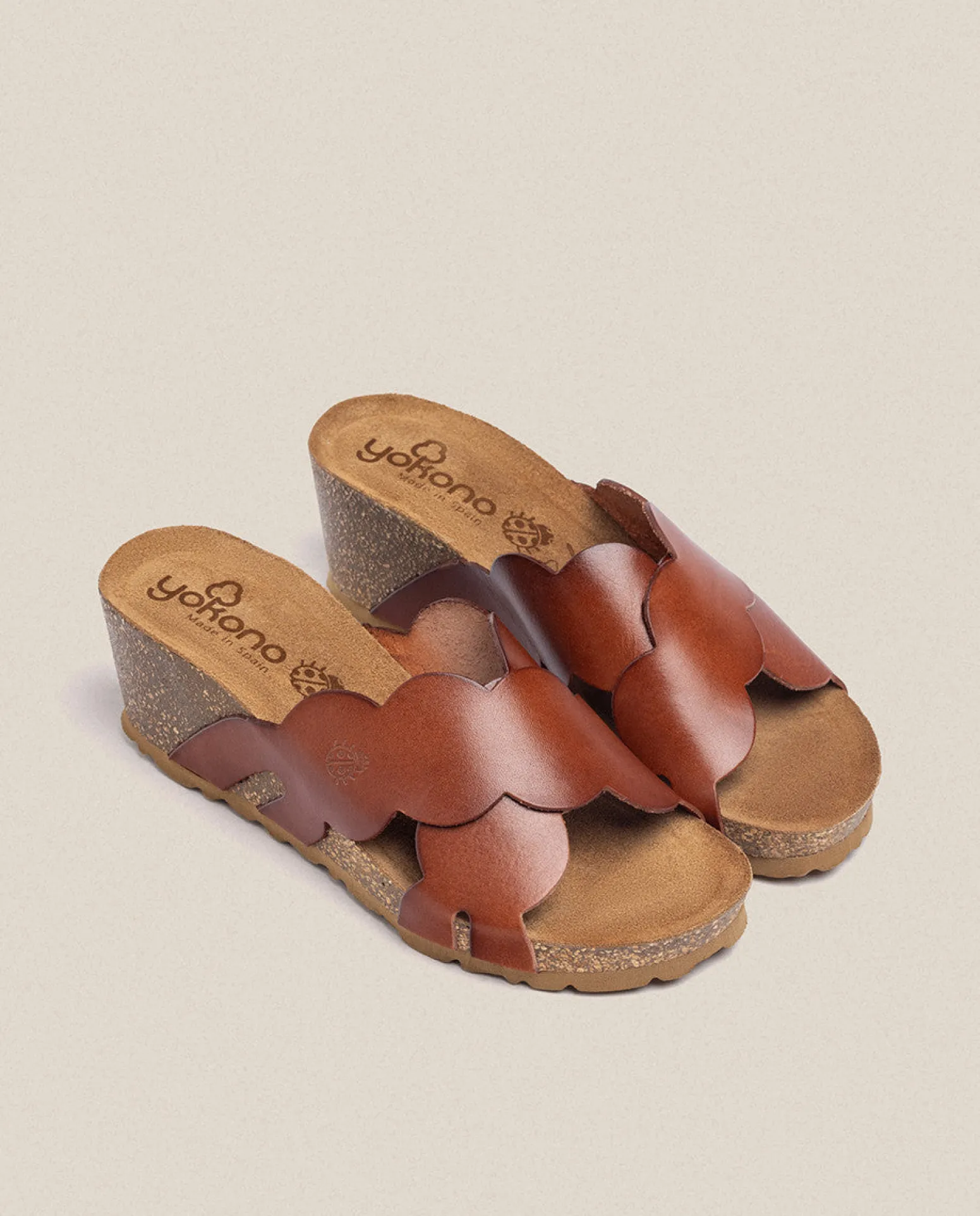 Wedge Sandal CADIZ-300 Brown