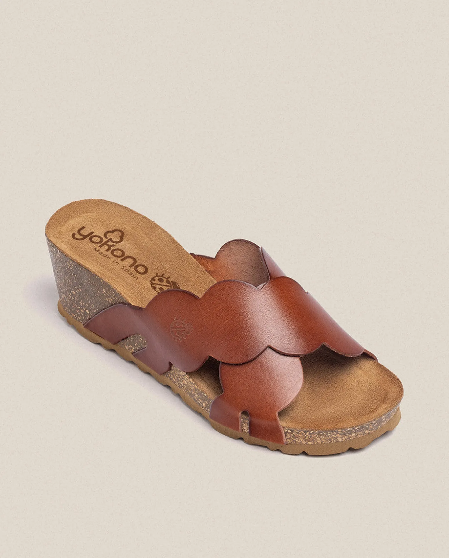 Wedge Sandal CADIZ-300 Brown