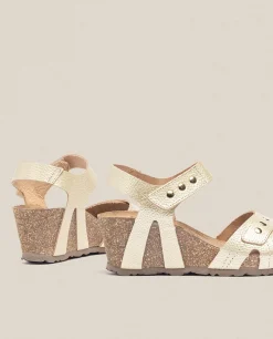 Wedge Sandal CADIZ-303 Gold