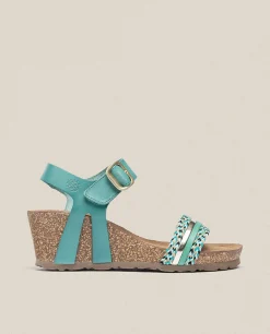 Wedge Sandal CADIZ-306 Green