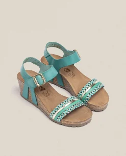Wedge Sandal CADIZ-306 Green