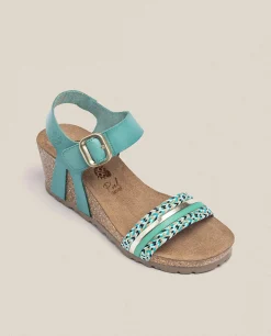 Wedge Sandal CADIZ-306 Green