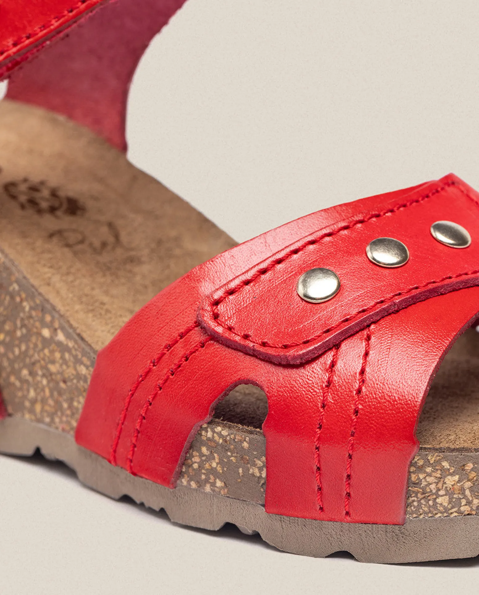 Wedge Sandal CADIZ-303 Red