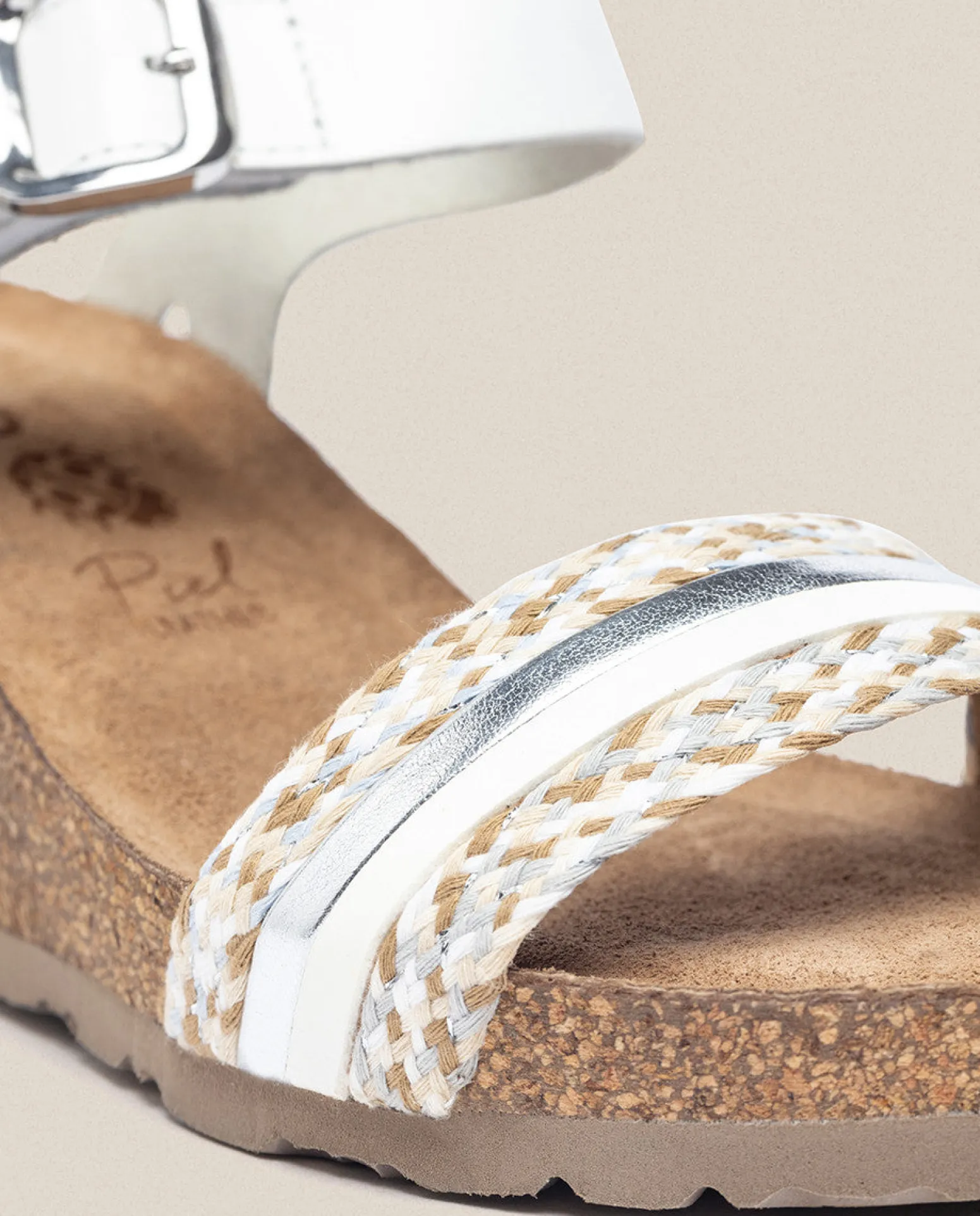 Wedge Sandal CADIZ-306 White