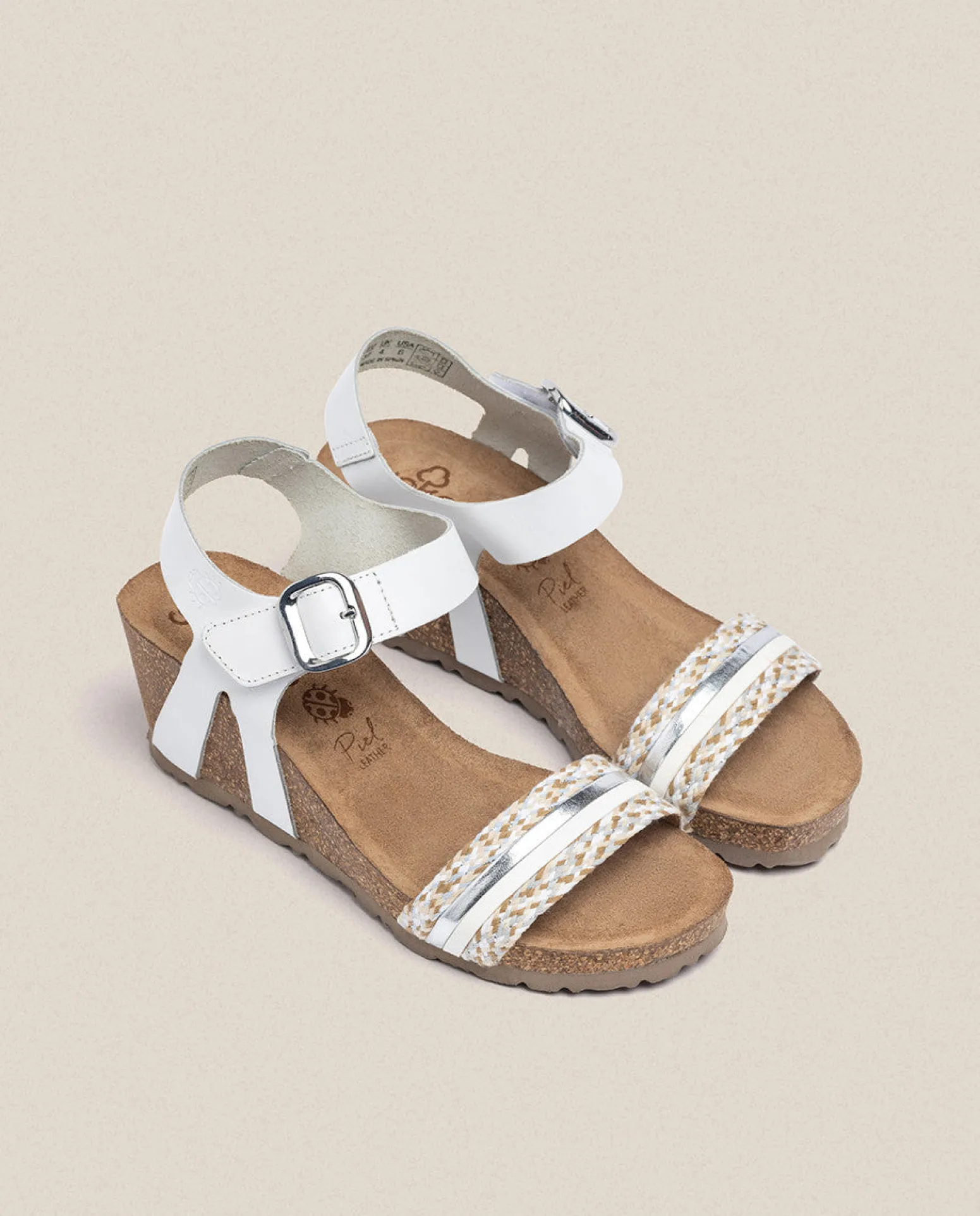 Wedge Sandal CADIZ-306 White