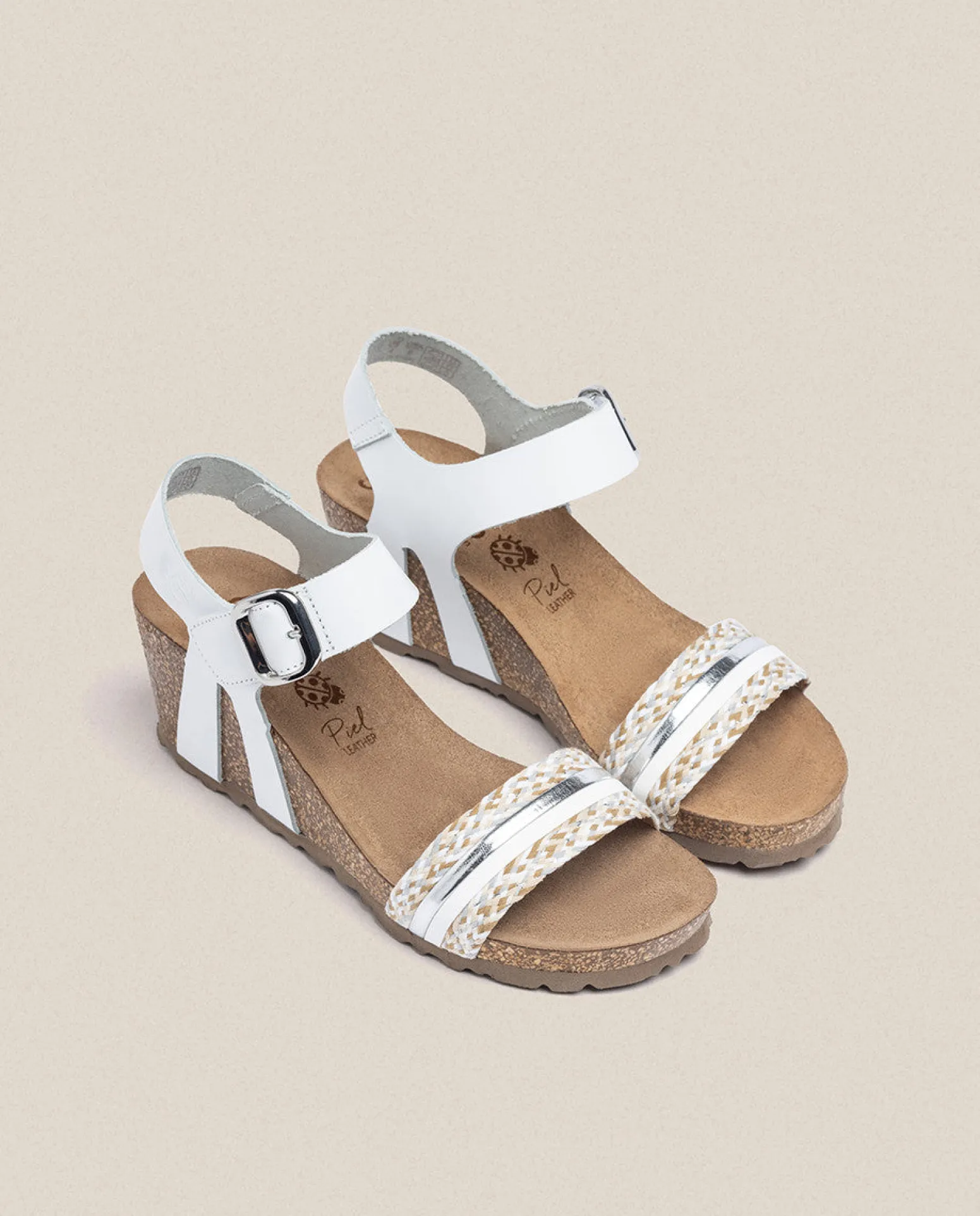 Wedge Sandal CADIZ-306 White