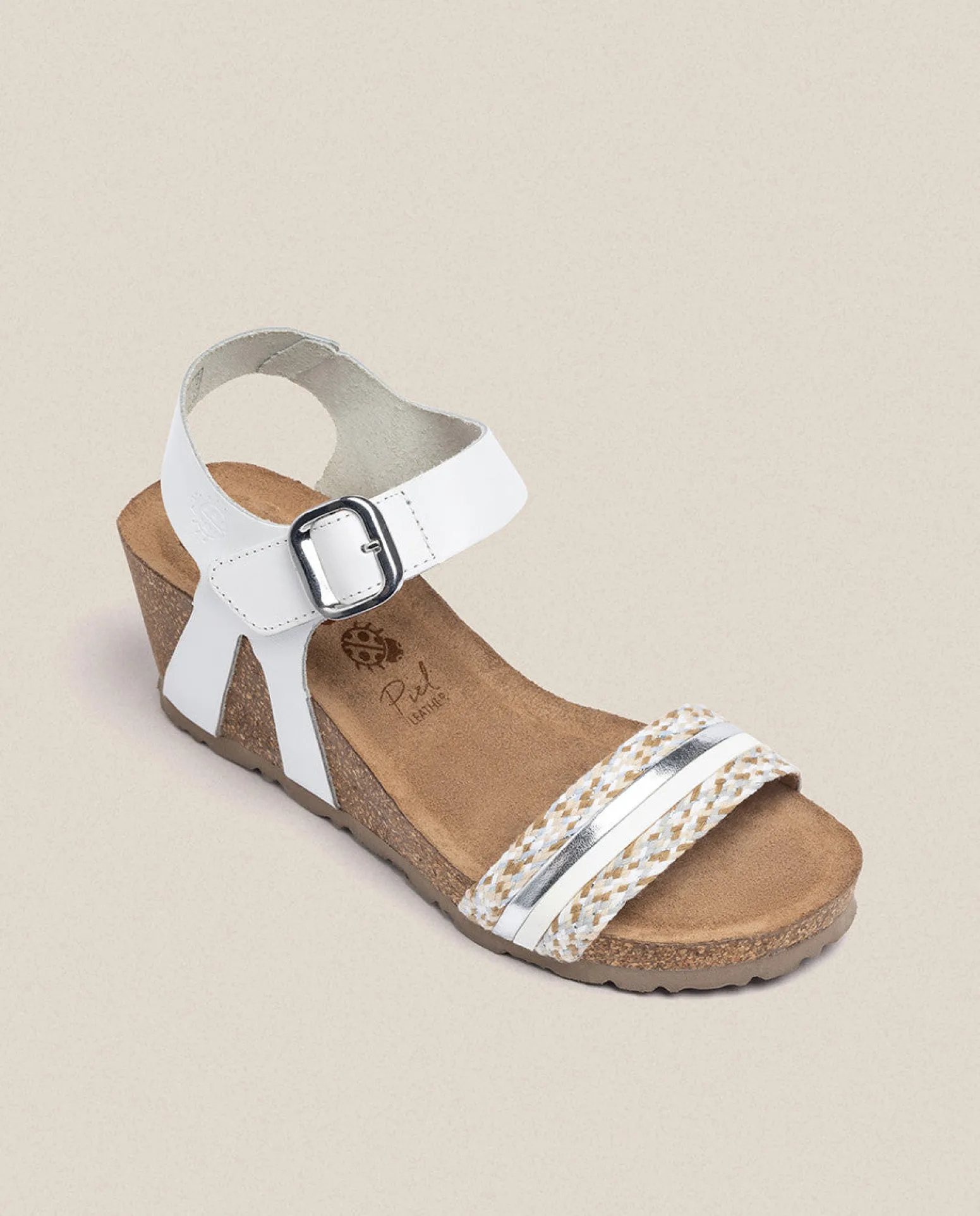 Wedge Sandal CADIZ-306 White