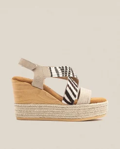 Wedge Sandal Mey 003 Zebra
