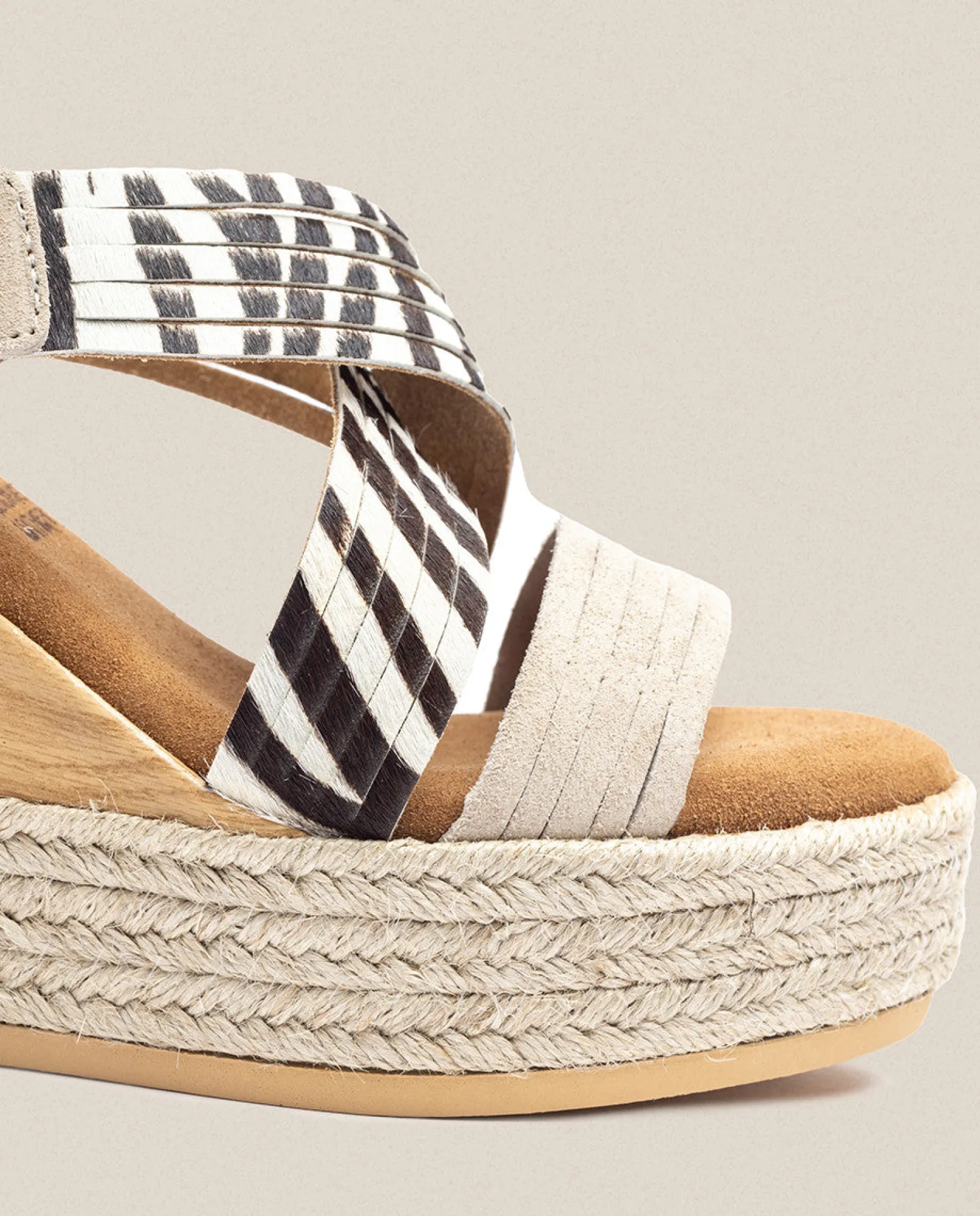 Wedge Sandal Mey 003 Zebra