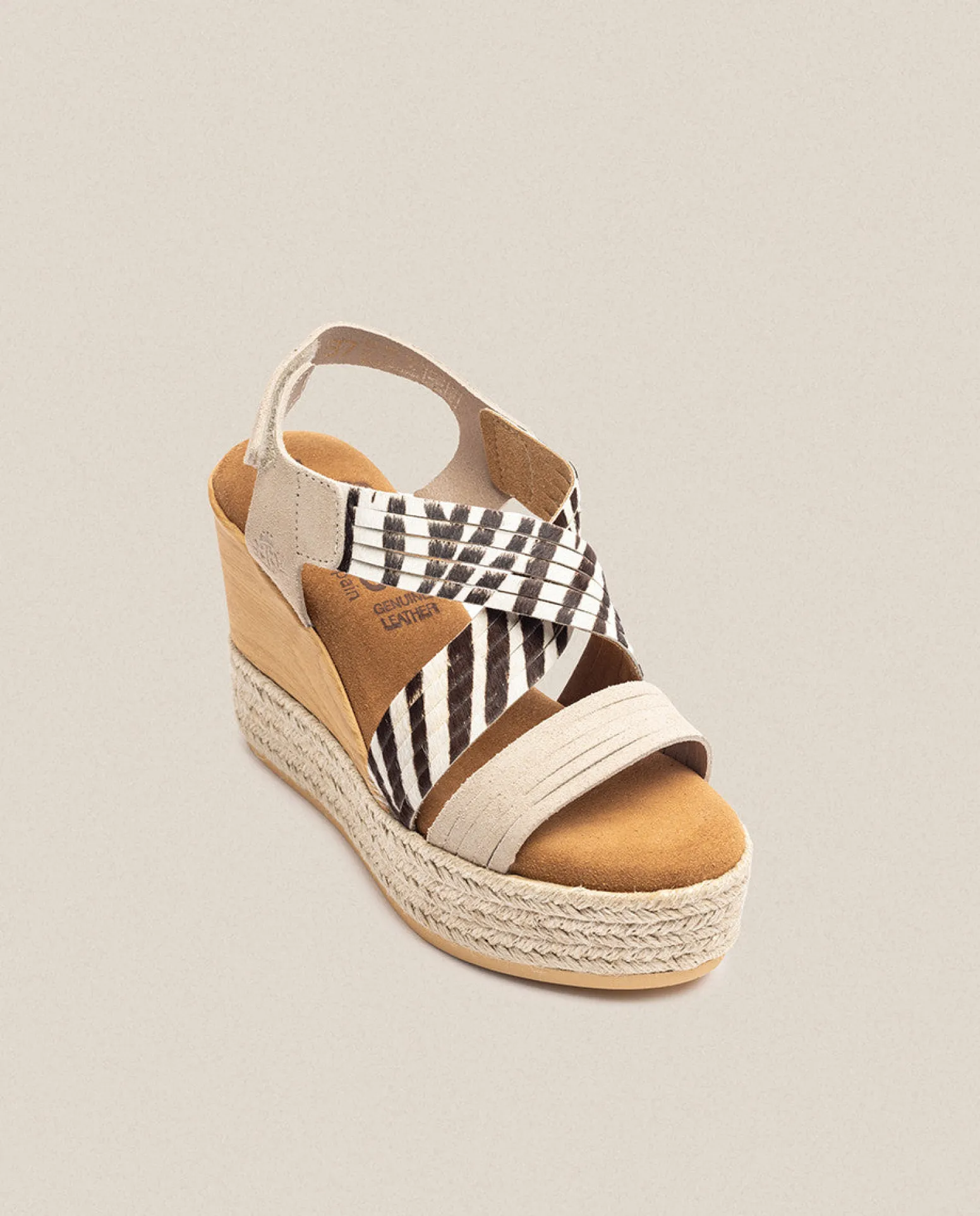 Wedge Sandal Mey 003 Zebra
