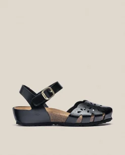 Wedge Sandal MONACO-047 Black
